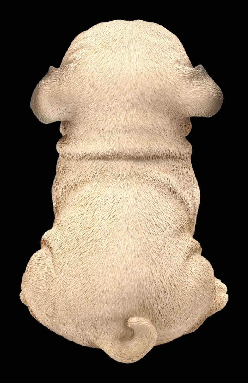 Hunde Figur - Mops Welpe – Bild 5