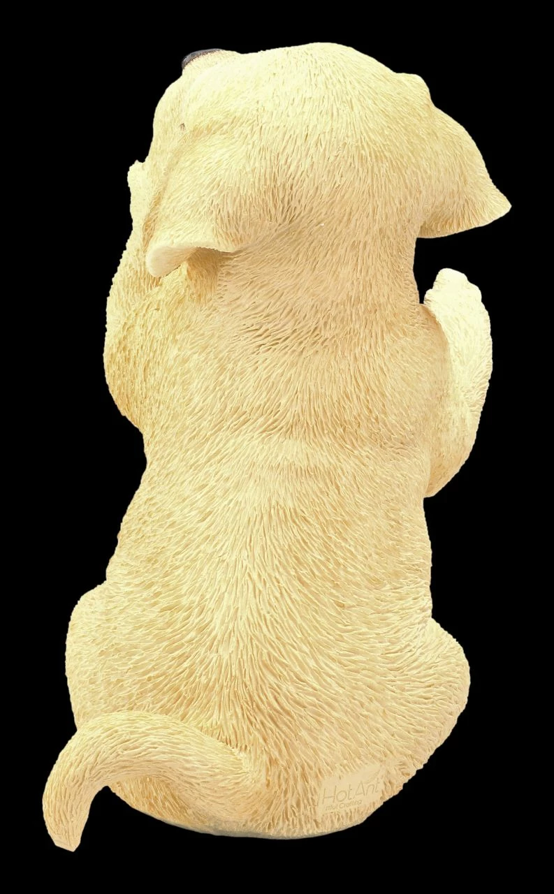 Hunde Figur - Labrador Welpe Auf Hinterpfoten – Bild 5