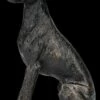 Hunde Figur - Windhund Greyhound Bronze-Effekt