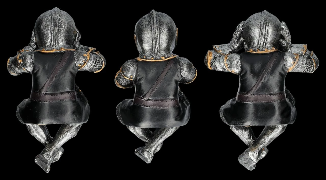 Ritter Figuren Kantenhocker - Nichts Böses – Bild 5