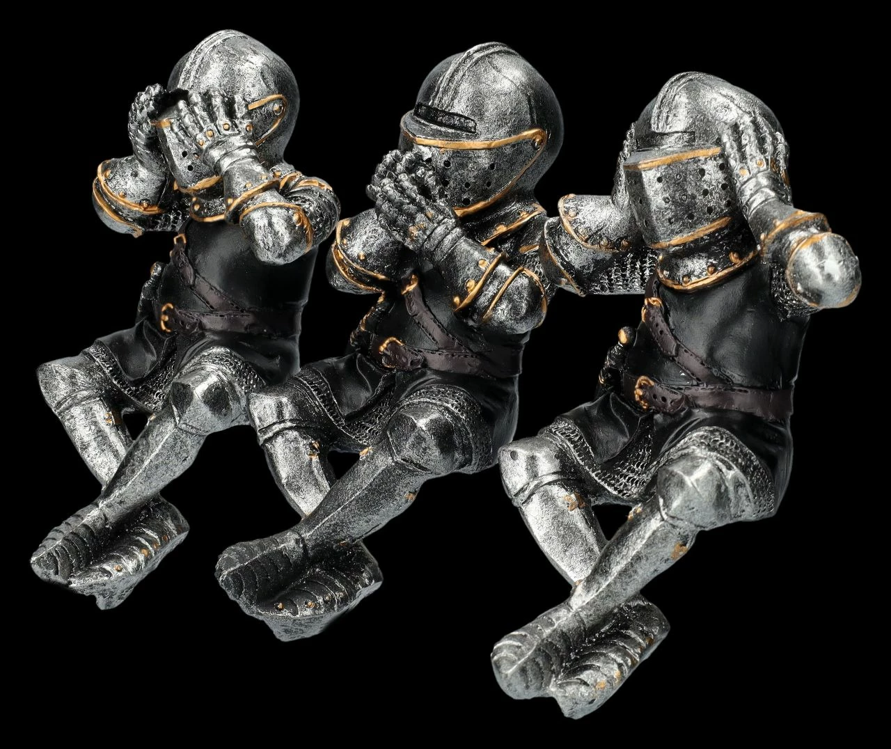 Ritter Figuren Kantenhocker - Nichts Böses – Bild 3