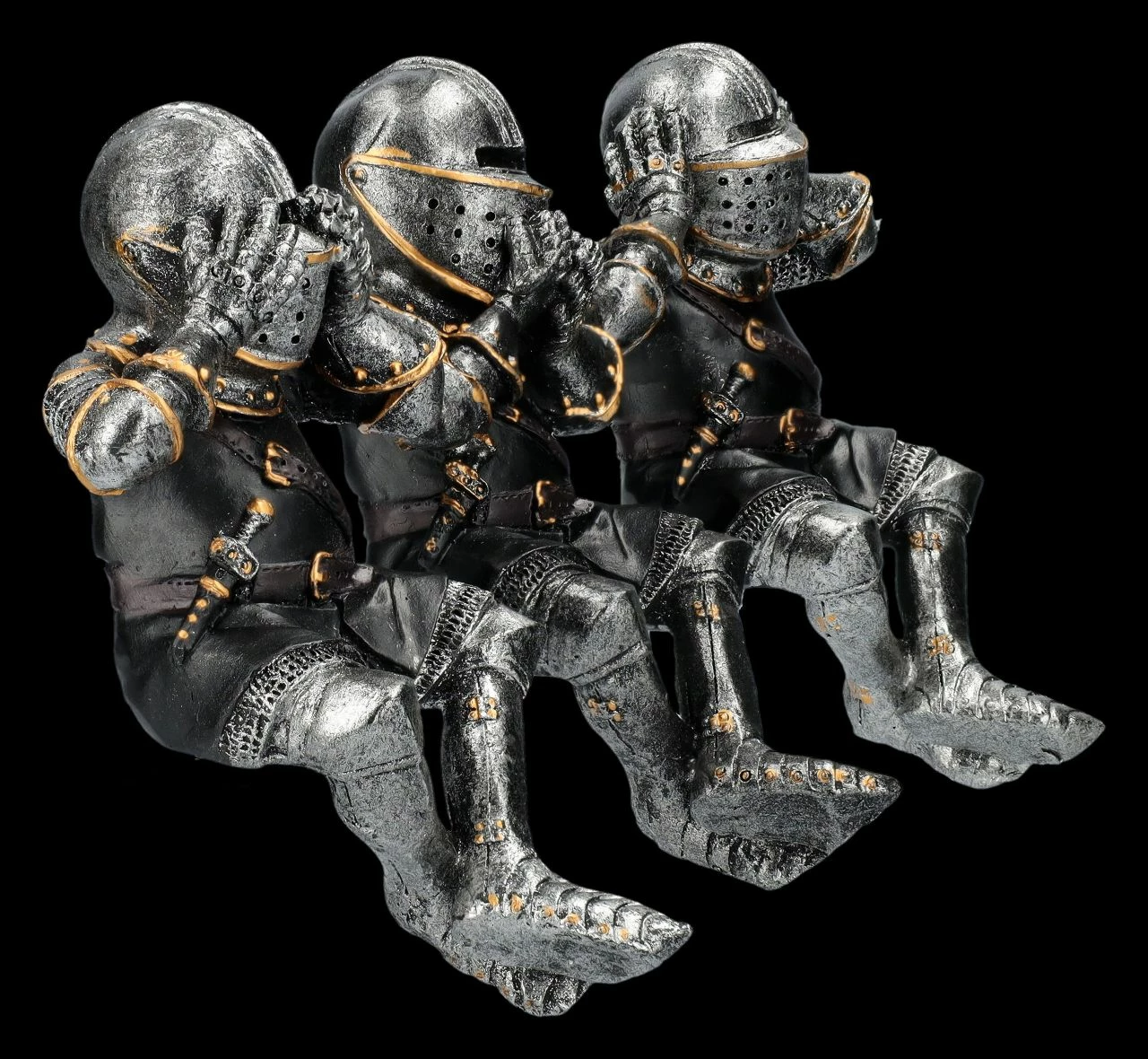 Ritter Figuren Kantenhocker - Nichts Böses – Bild 7