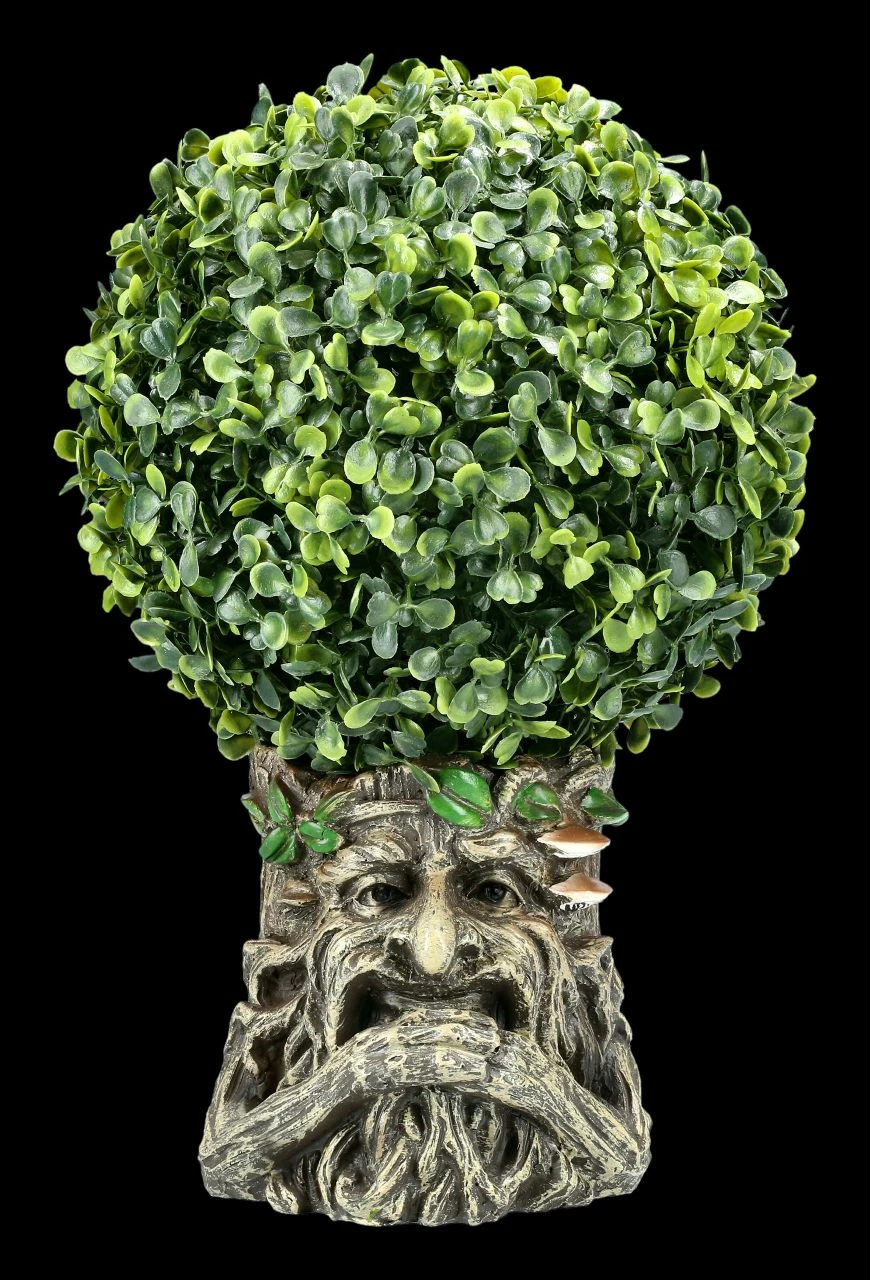 Pflanztopf - Greenman Hält Seinen Bart – Bild 2