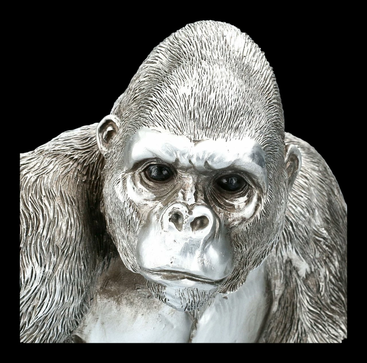 Affen Figur - Gorilla Antik Silber â Bild 8