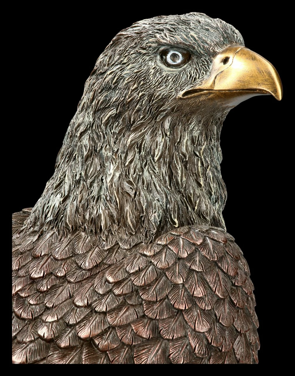 Weißkopfseeadler Figur Auf Sockel – Bild 6