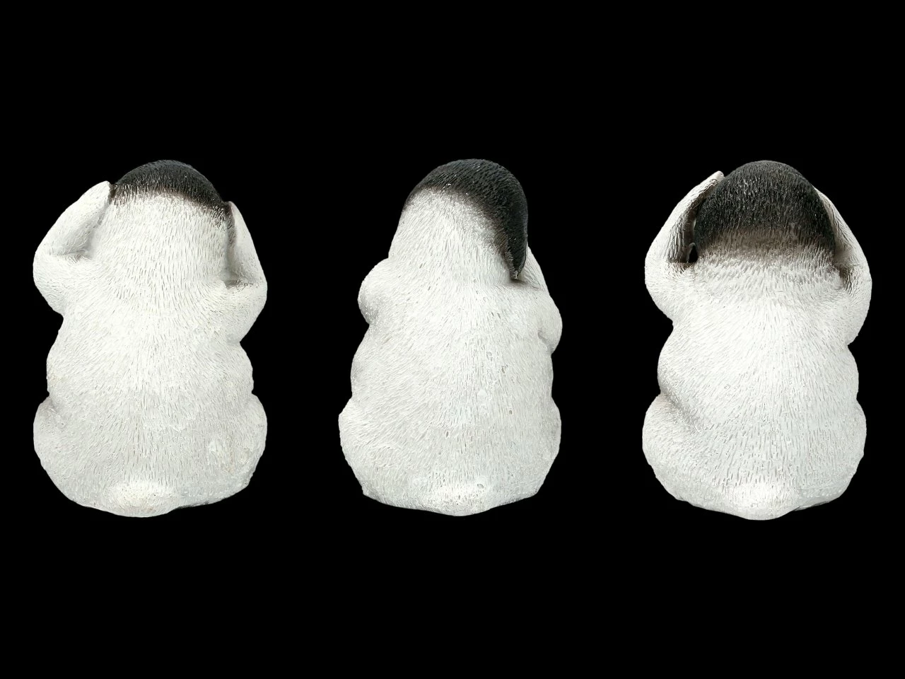 Drei Weise Pinguin Figuren - Nichts Böses – Bild 4