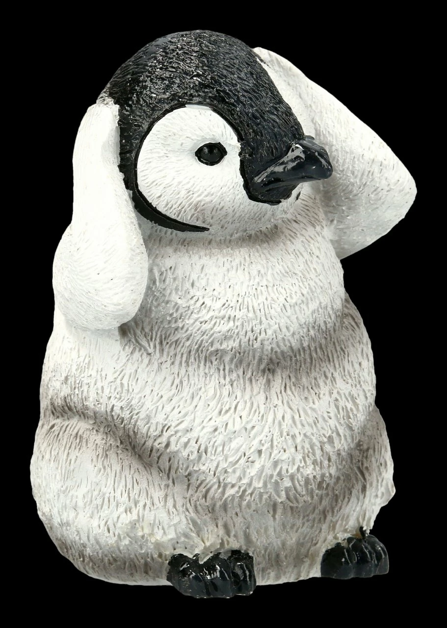 Drei Weise Pinguin Figuren - Nichts Böses – Bild 5