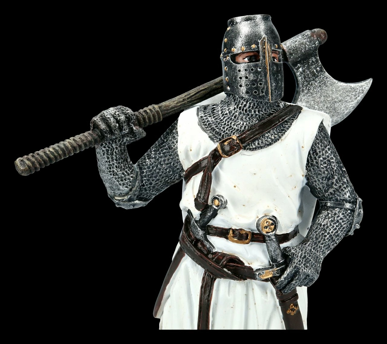 Ritter Figur - Templer Mit Zweihandaxt – Bild 5