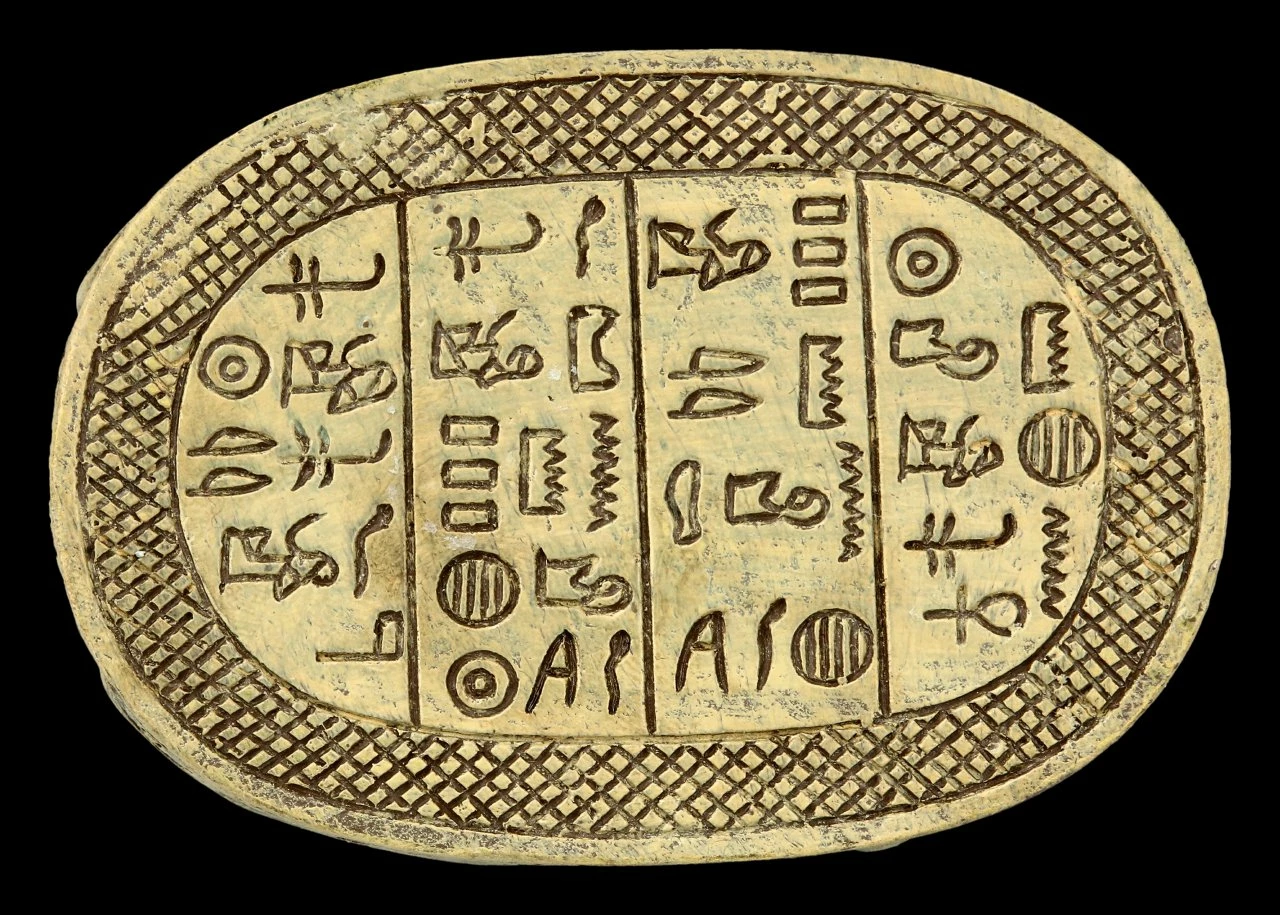 Altägyptische Figur - Prinzessinnen Skarabaeus – Bild 3