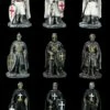 Kreuzritter Mit Schwert Figuren - 9er Set