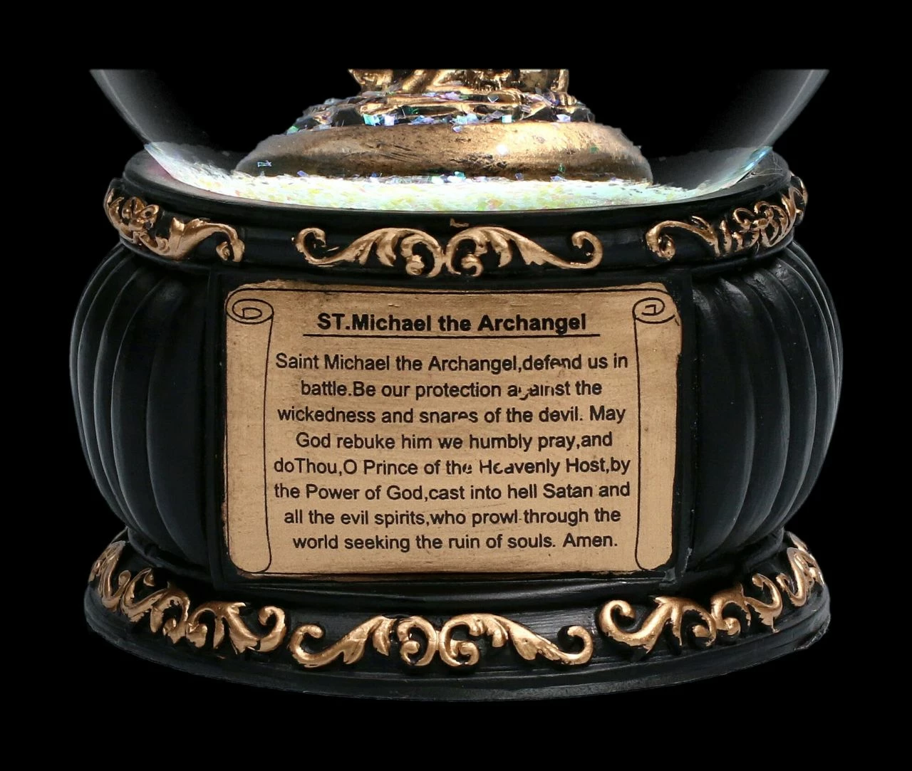 Schneekugel - Erzengel Michael – Bild 8