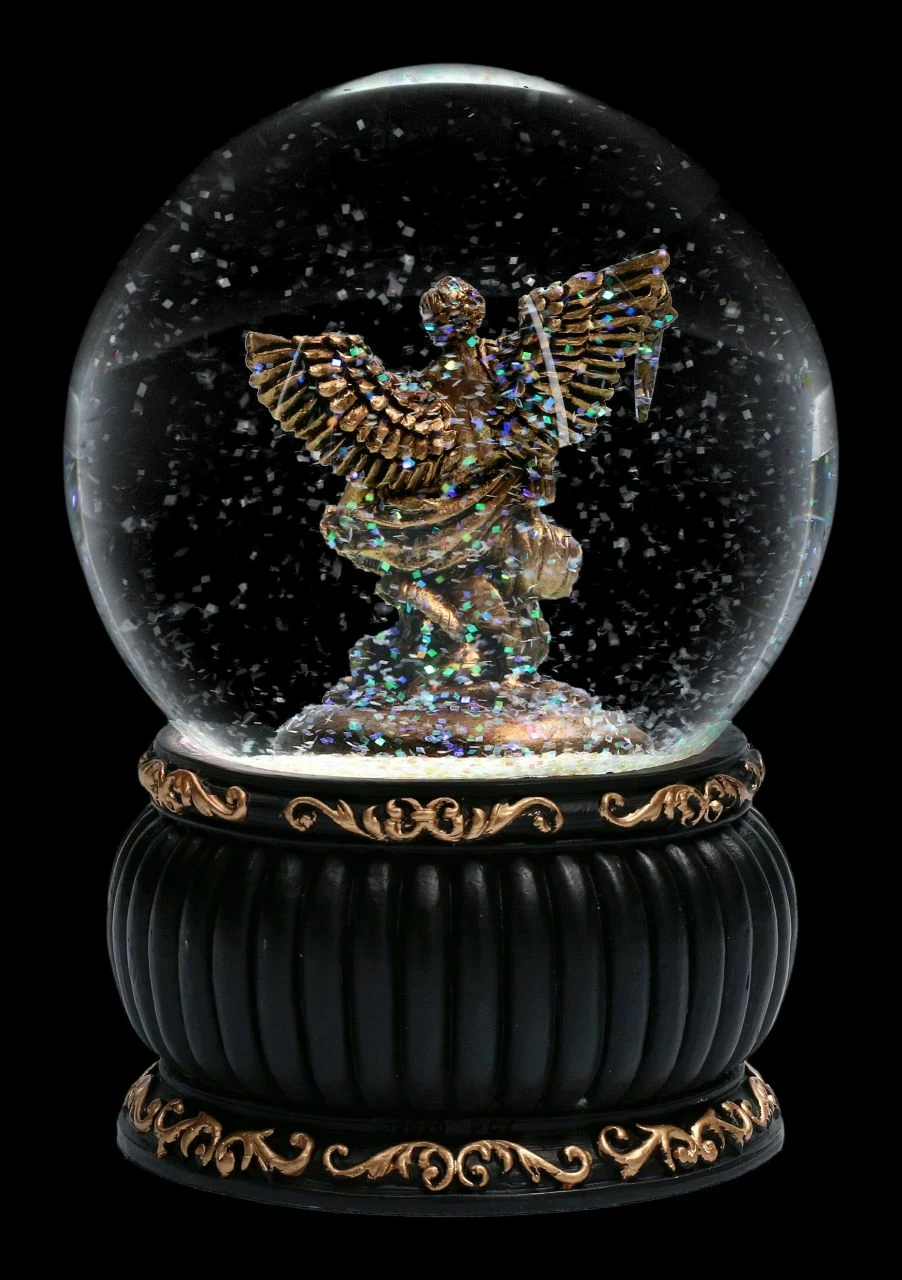 Schneekugel - Erzengel Michael – Bild 6