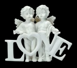 Engelfiguren Mit LOVE Schild
