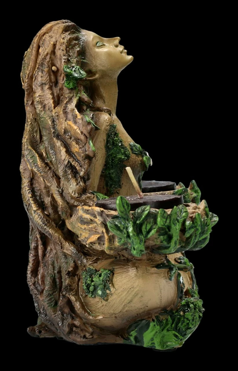 Teelichthalter - Mutter Erde Balance Of Nature – Bild 6