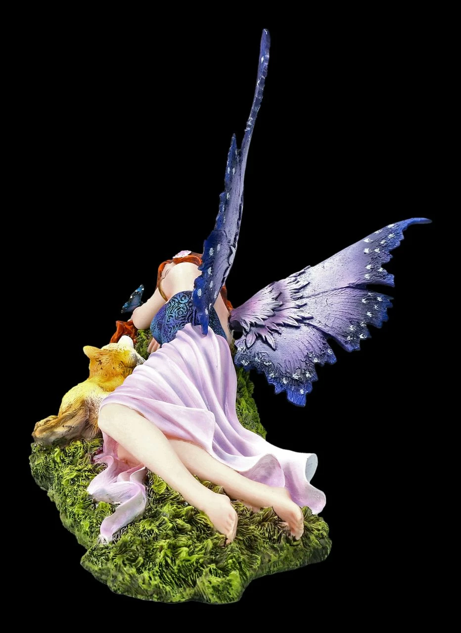 Elfen Figur - Foxy Liegend Mit Fuchs – Bild 3