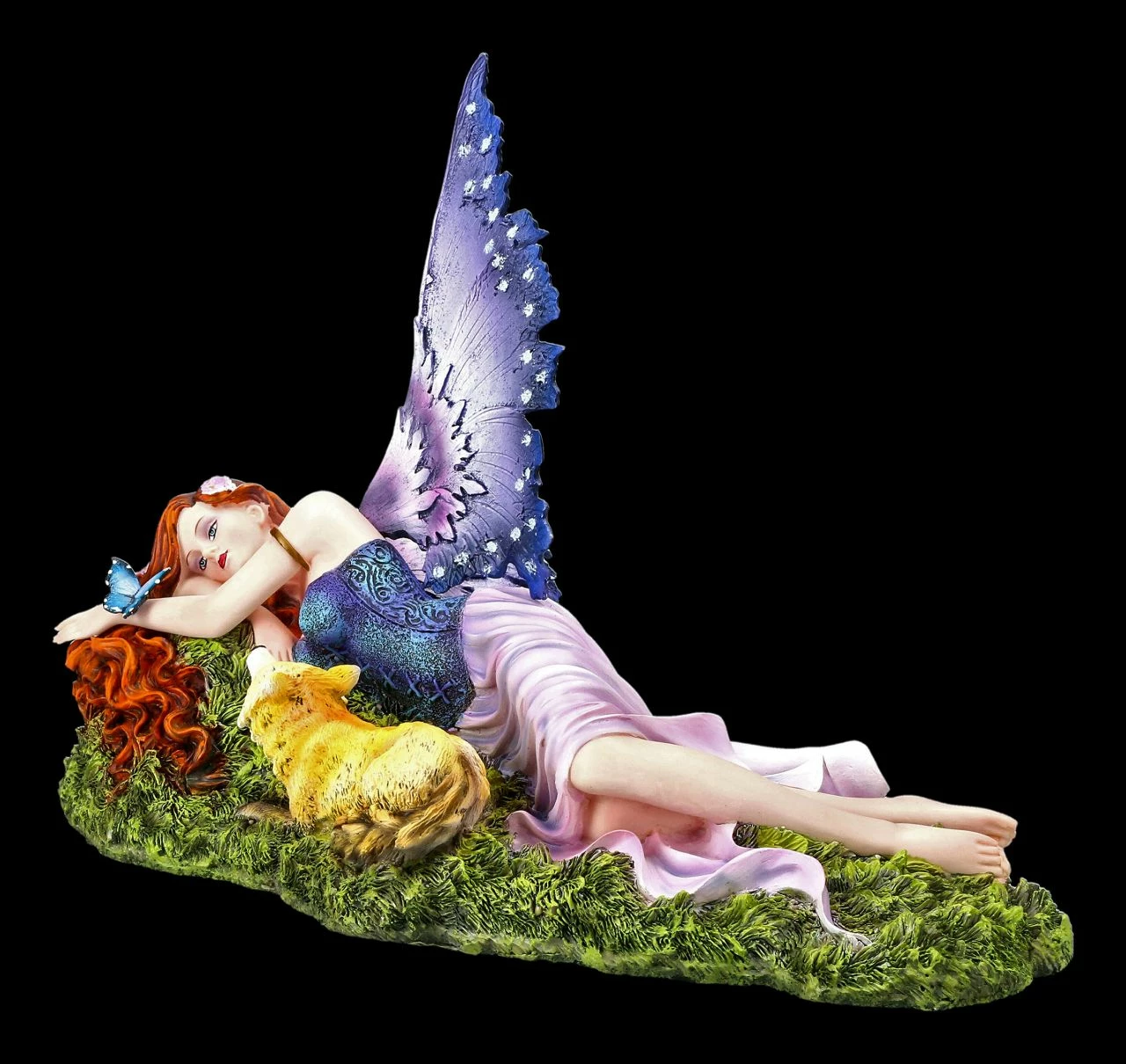 Elfen Figur - Foxy Liegend Mit Fuchs – Bild 6