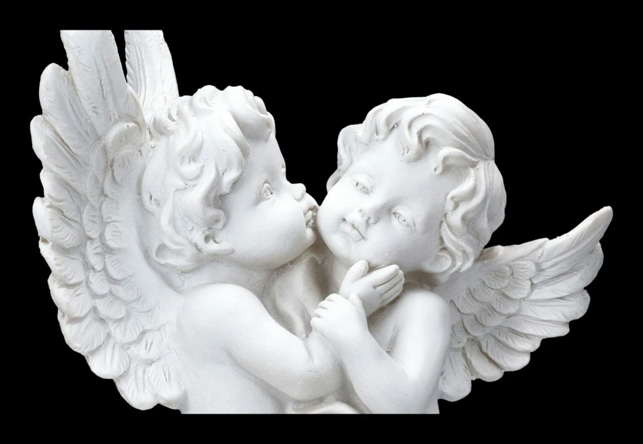 Engelfigur - Paar Mit Herz â Bild 7