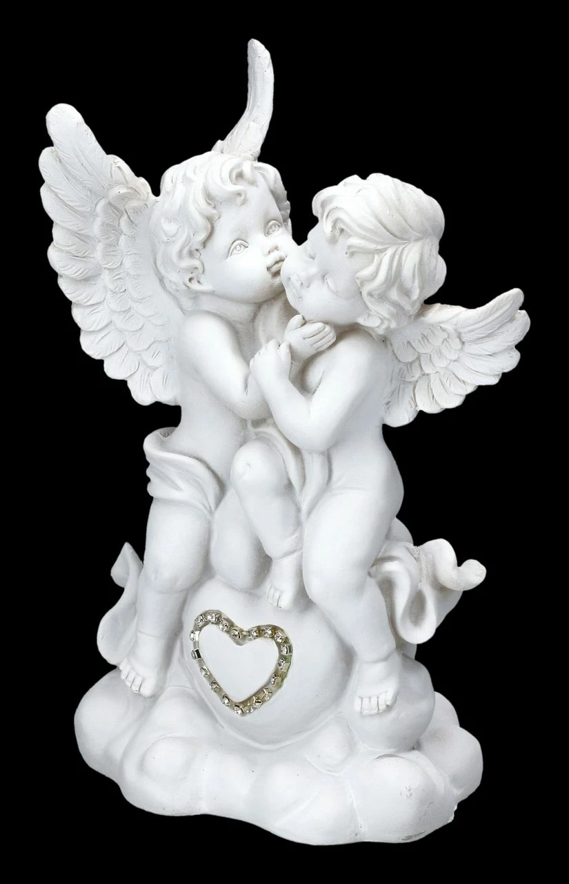 Engelfigur - Paar Mit Herz â Bild 3