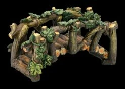 Elfen Gartendeko - Holzbrücke