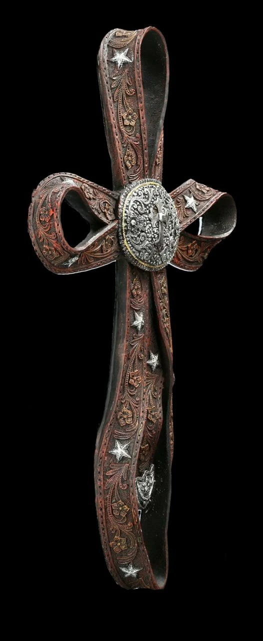 Western Kruzifix In Gürtel Design – Bild 4