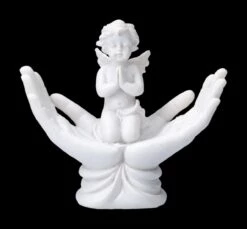 Dekofigur - Hände Mit Engel - Raised To Heaven