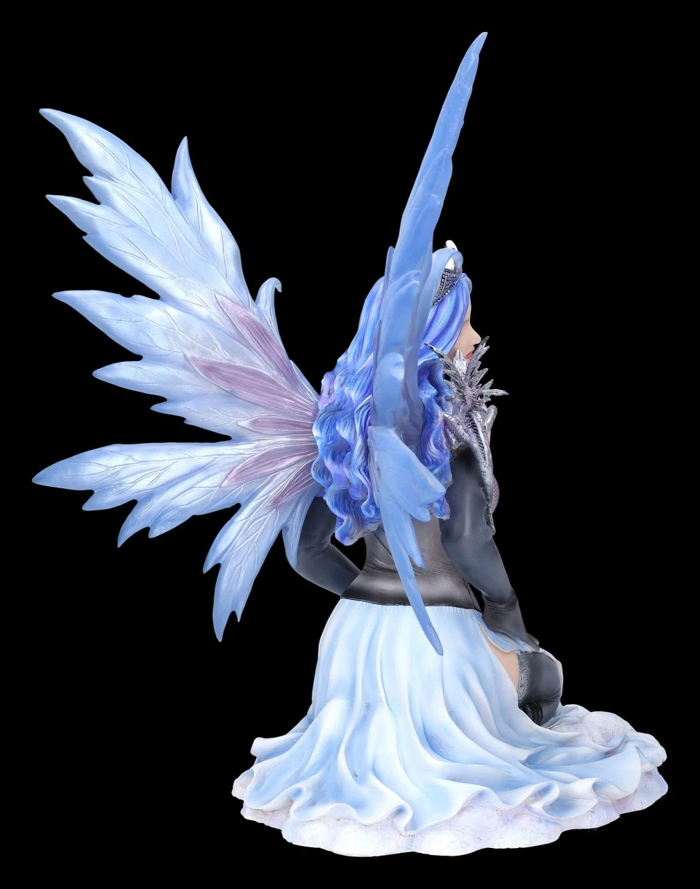 Elfenfigur - Himmlische Vanda Mit Kleinem Drachen – Bild 5