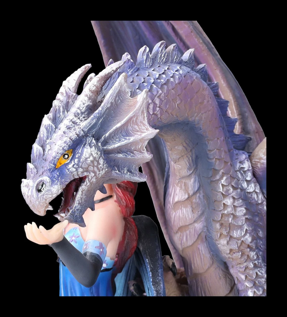 Elfenfigur - Magische Tara Mit Großem Drachen – Bild 8