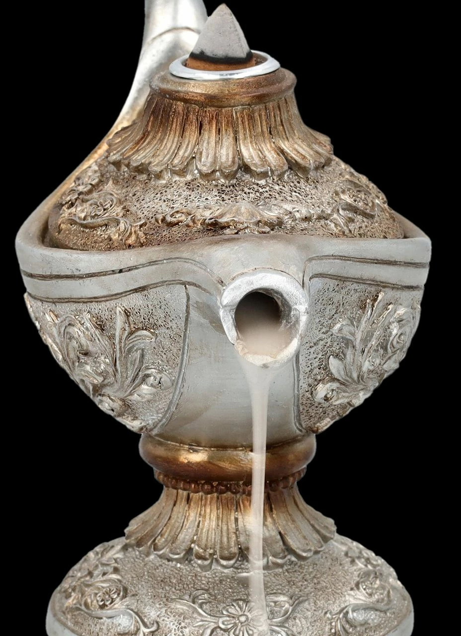 Backflow Räucherhalter - Dschinn Wunderlampe – Bild 3