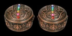 Schatullen 2er Set - Hamsa Chakra