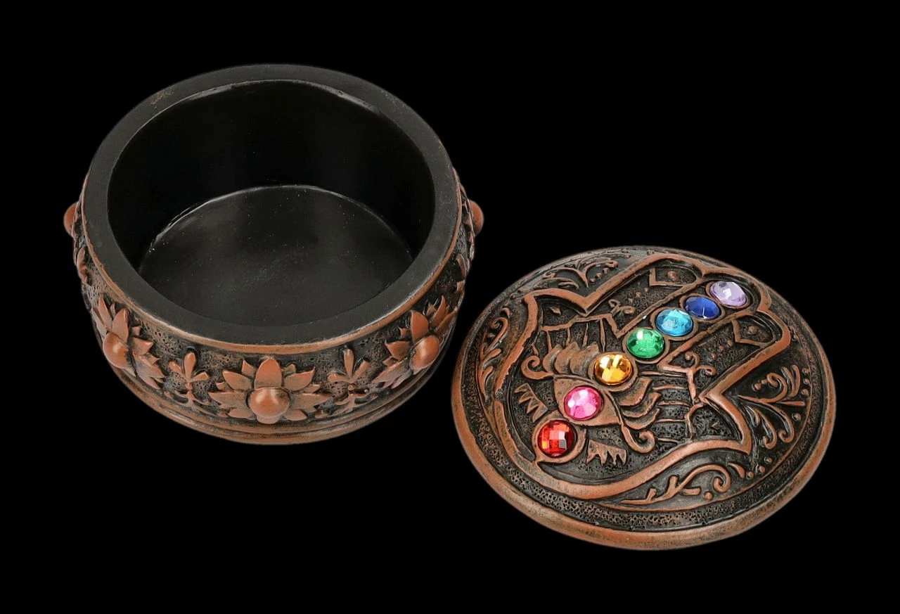 Schatullen 2er Set - Hamsa Chakra – Bild 3