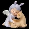 Dekofigur - Schlafendes Engelchen Mit Reh