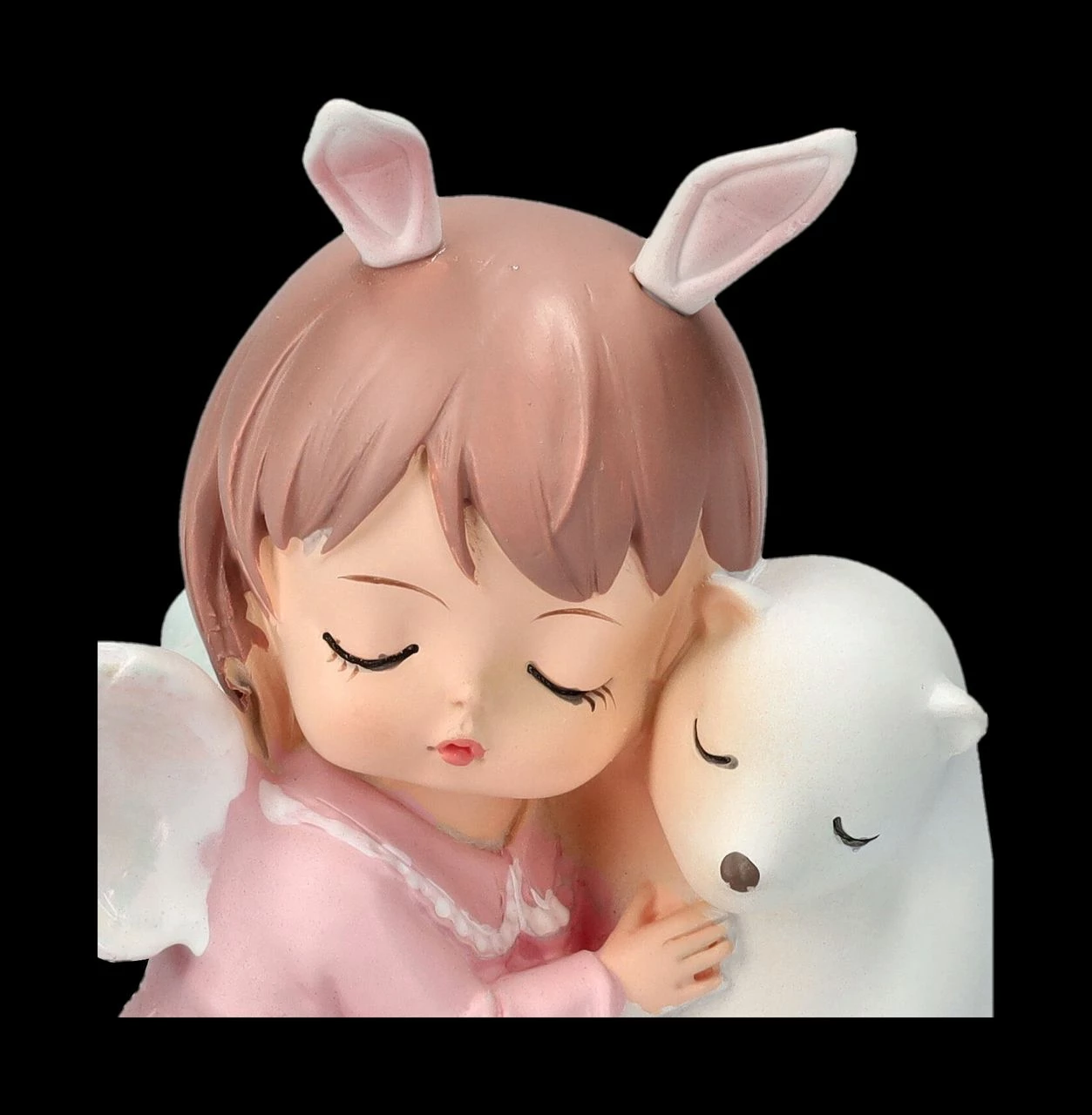 Dekofigur - Schlafendes Engelchen Mit Eisbär – Bild 7