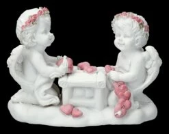 Engel Figuren - Putten Basteln Mit Herzen