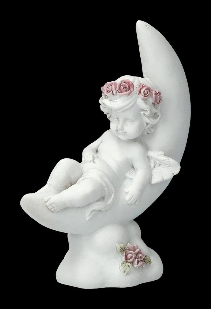 Engel Figuren - Putten Auf Monden 2er Set â Bild 6