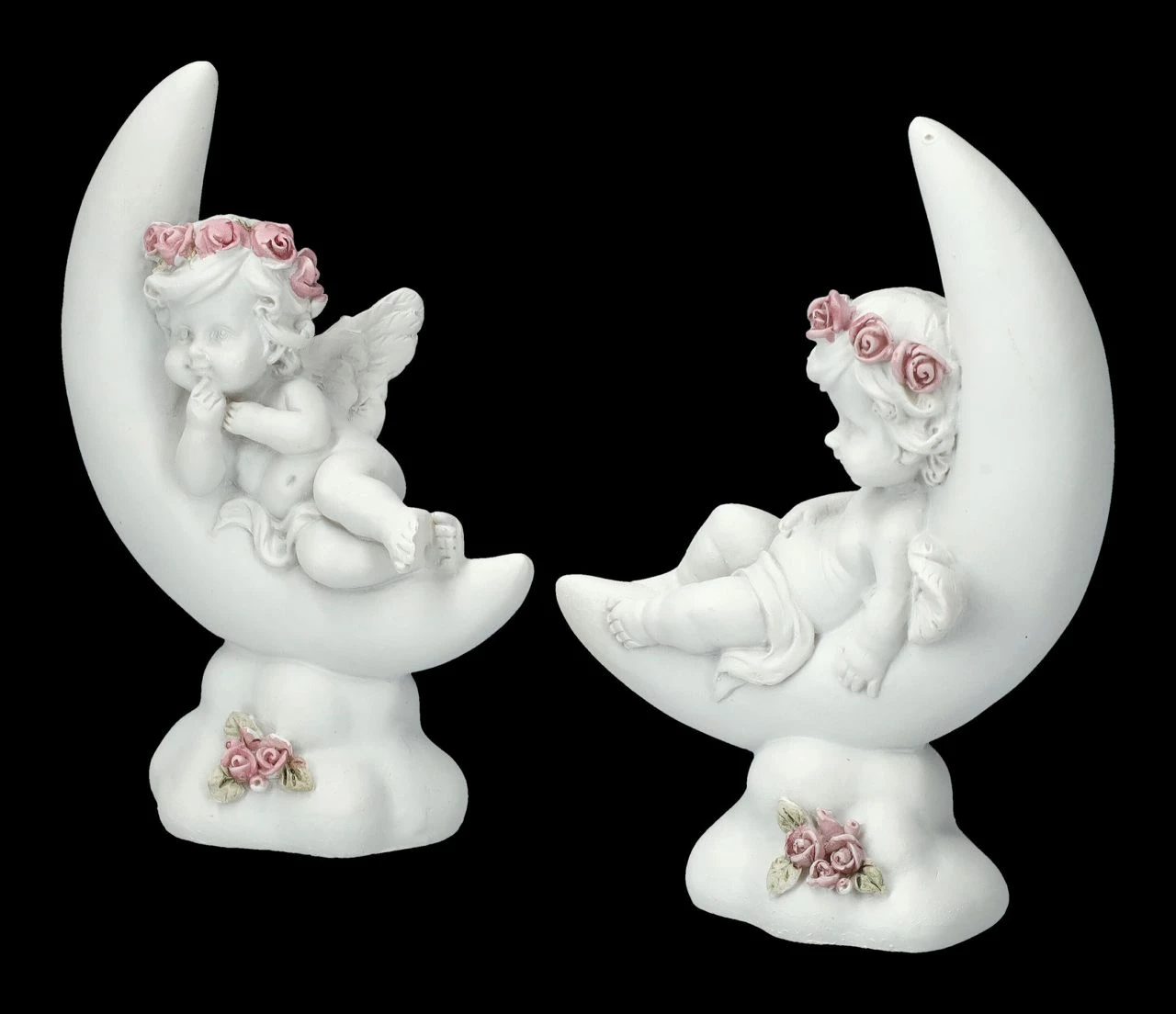 Engel Figuren - Putten Auf Monden 2er Set â Bild 3