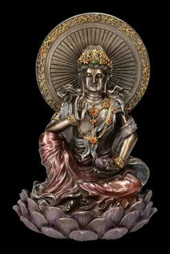 Buddha Figur - Guanyin Auf Lotus