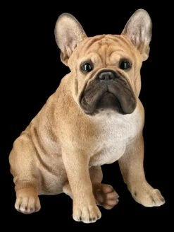 Französische Bulldoggen Figur