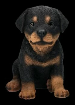 Rottweiler Welpen Figur