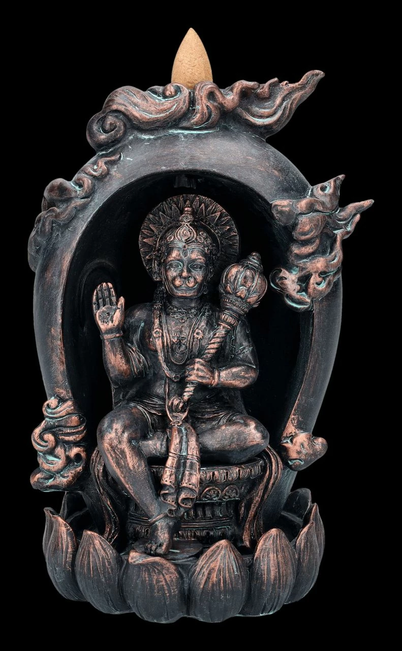 Backflow Räucherhalter - Hanuman – Bild 3