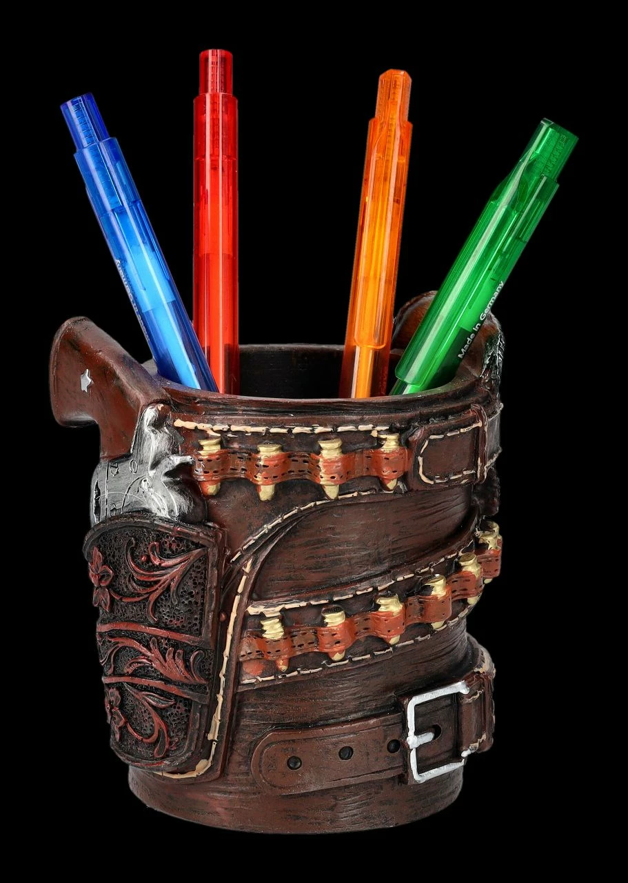 Stiftebecher Western - Cowboy Gürtel – Bild 2