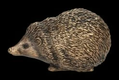 Igel Figur Bronzefarben