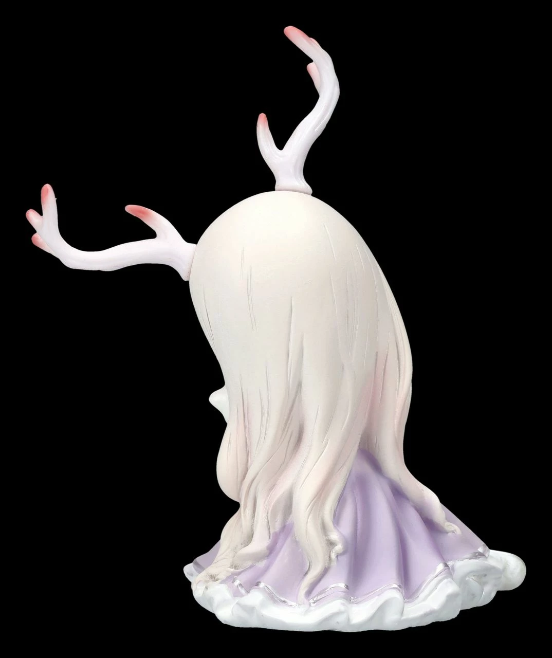 Kleine Feen Figur Mit Geweih Und Katze – Bild 5