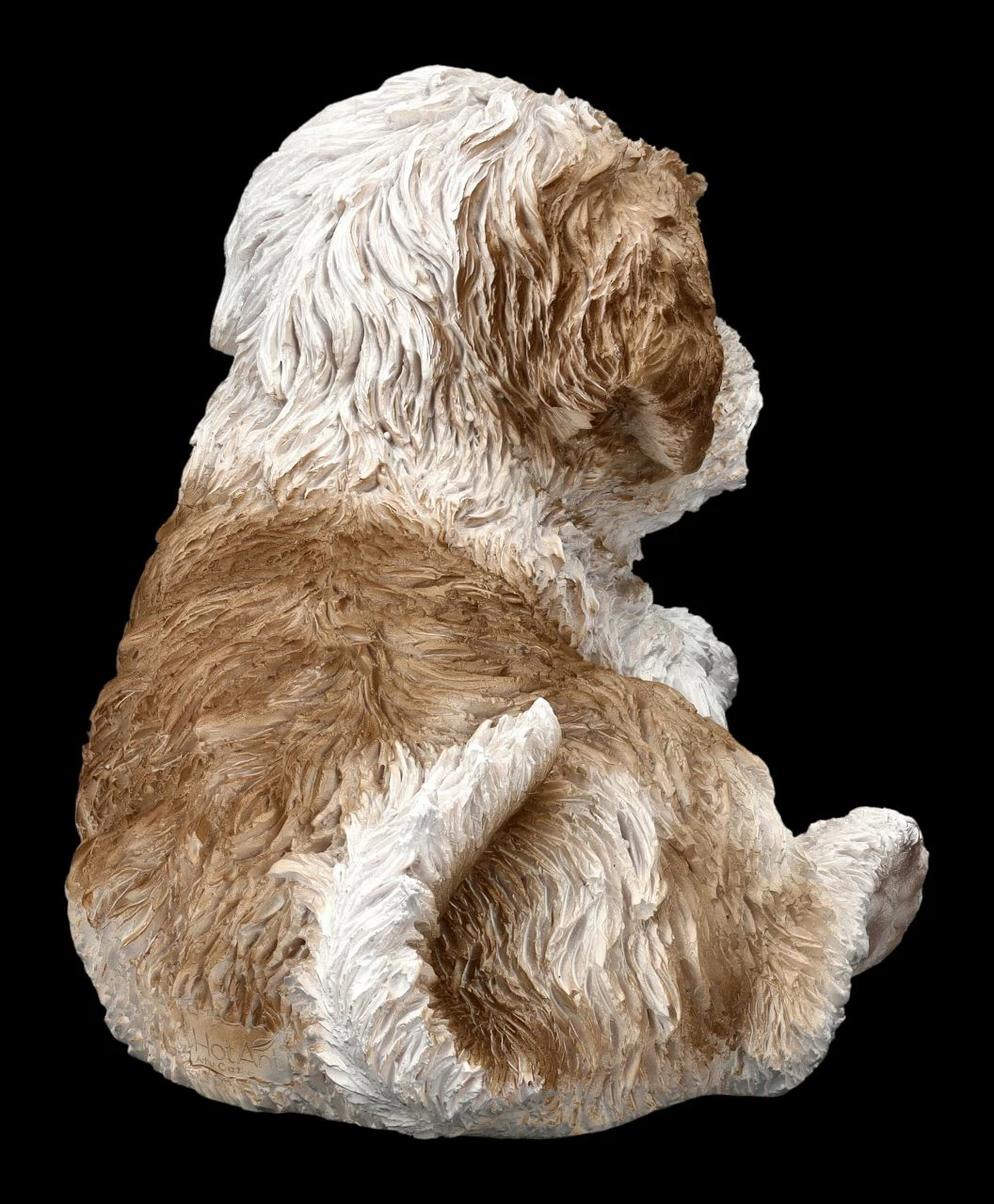 Shih Tzu Welpen Figur Liegend â Bild 5