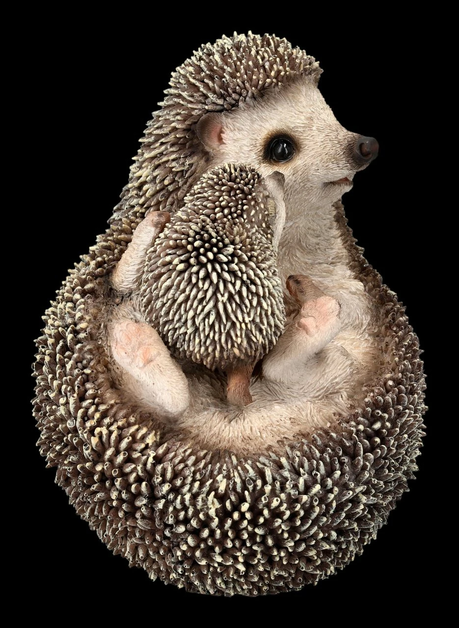 Igel Figur Mit Baby – Bild 5