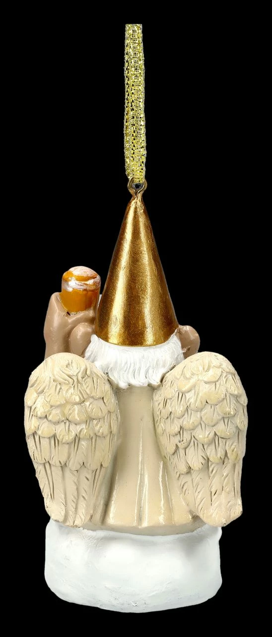 Christbaumschmuck - Gartenzwerg Engel Mit Bier – Bild 6