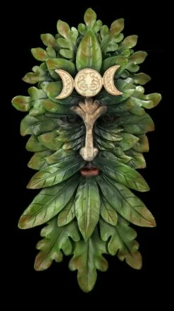 Wandrelief - Greenman Keltischer Gott