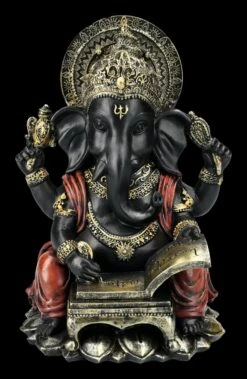 Ganesha Figur Schreibt In Buch