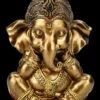 Ganesha Figur Klein Nachdenklich