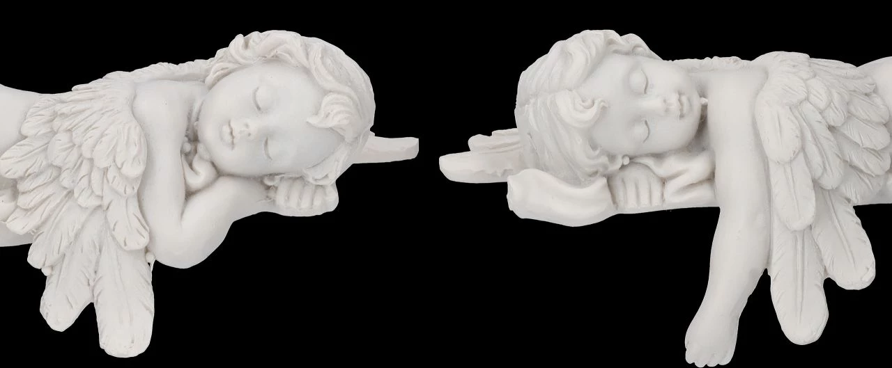 Kantenhocker Engel - Cherubs Liegen – Bild 6