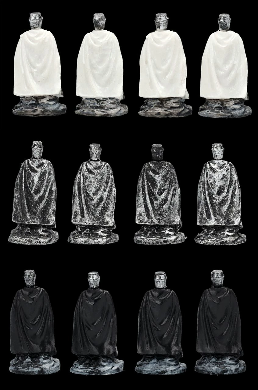 Ritterfiguren - Kreuzritter 12er Set Bunt 4,5 Cm – Bild 5